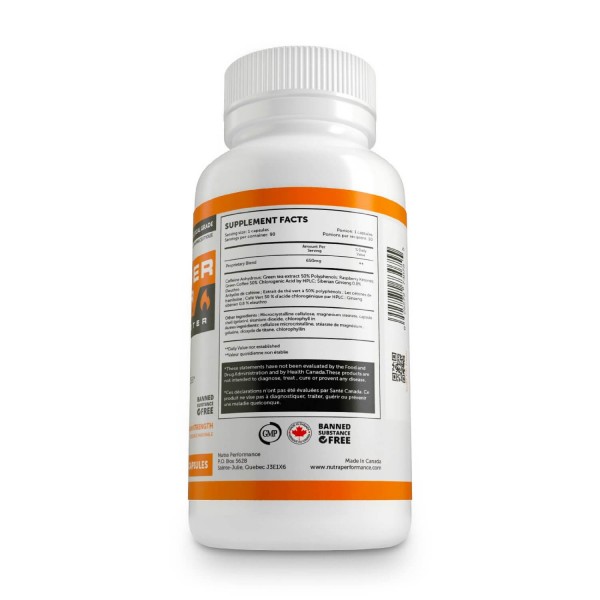 XBurner Fat Burner Thermo Booster Nutra Performance Performance